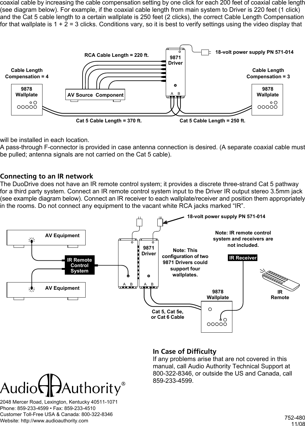 Page 4 of 4 - Audio-Authority Audio-Authority-9870-Users-Manual-  Audio-authority-9870-users-manual