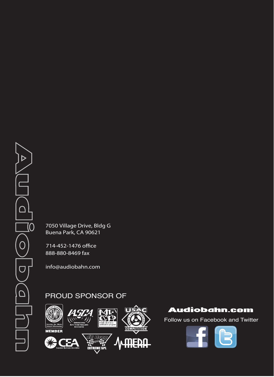 Page 12 of 12 - Audiobahn Audiobahn-Abd40J-Users-Manual-  Audiobahn-abd40j-users-manual