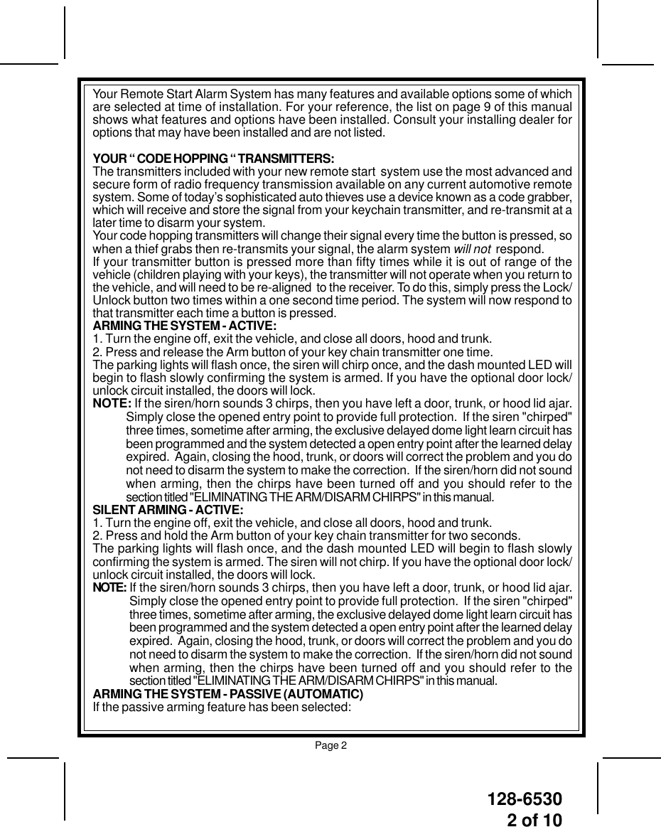 Page 2 of 10 - Audiovox Audiovox-Aps-786-Users-Manual- 1286530  Audiovox-aps-786-users-manual