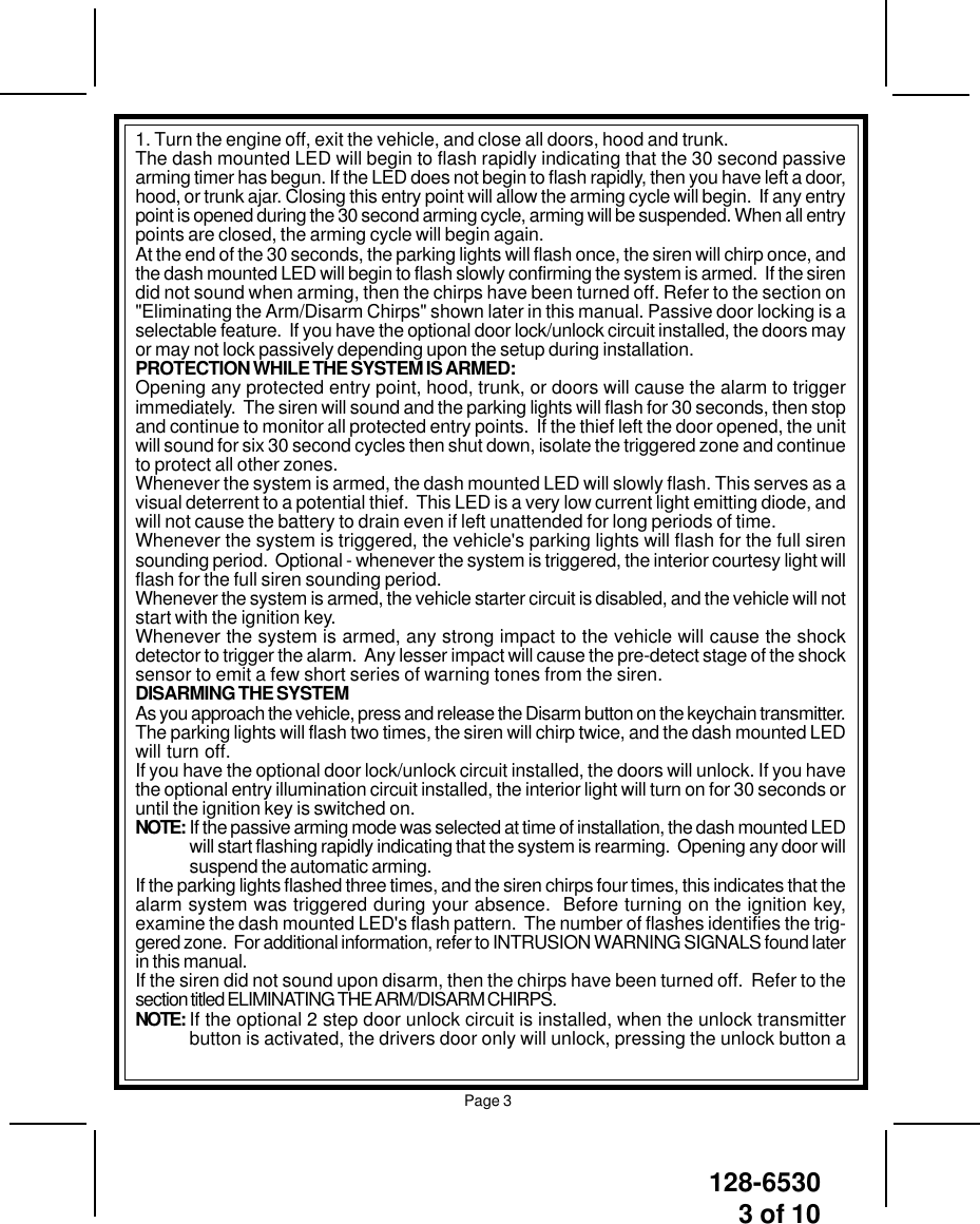 Page 3 of 10 - Audiovox Audiovox-Aps-786-Users-Manual- 1286530  Audiovox-aps-786-users-manual