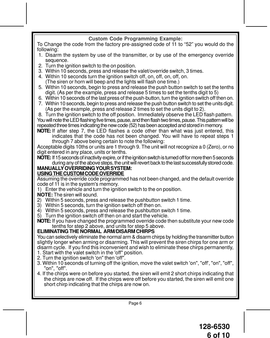 Page 6 of 10 - Audiovox Audiovox-Aps-786-Users-Manual- 1286530  Audiovox-aps-786-users-manual