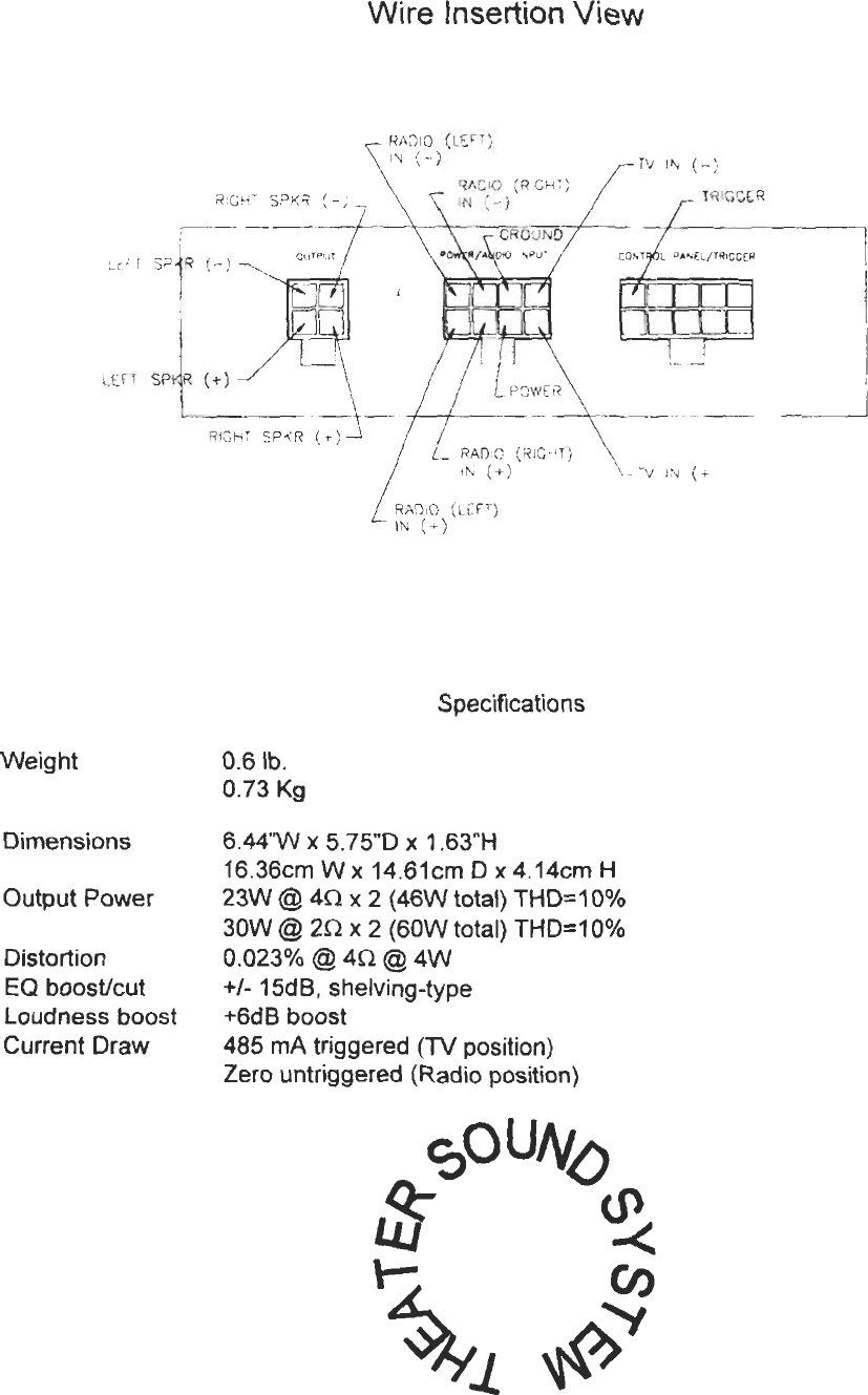 Page 4 of 6 - Audiovox Audiovox-Rb3600-Users-Manual- RB-3600  Audiovox-rb3600-users-manual