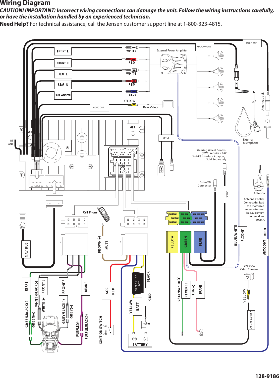 Audiovox Vm9226Bt Installation Manual