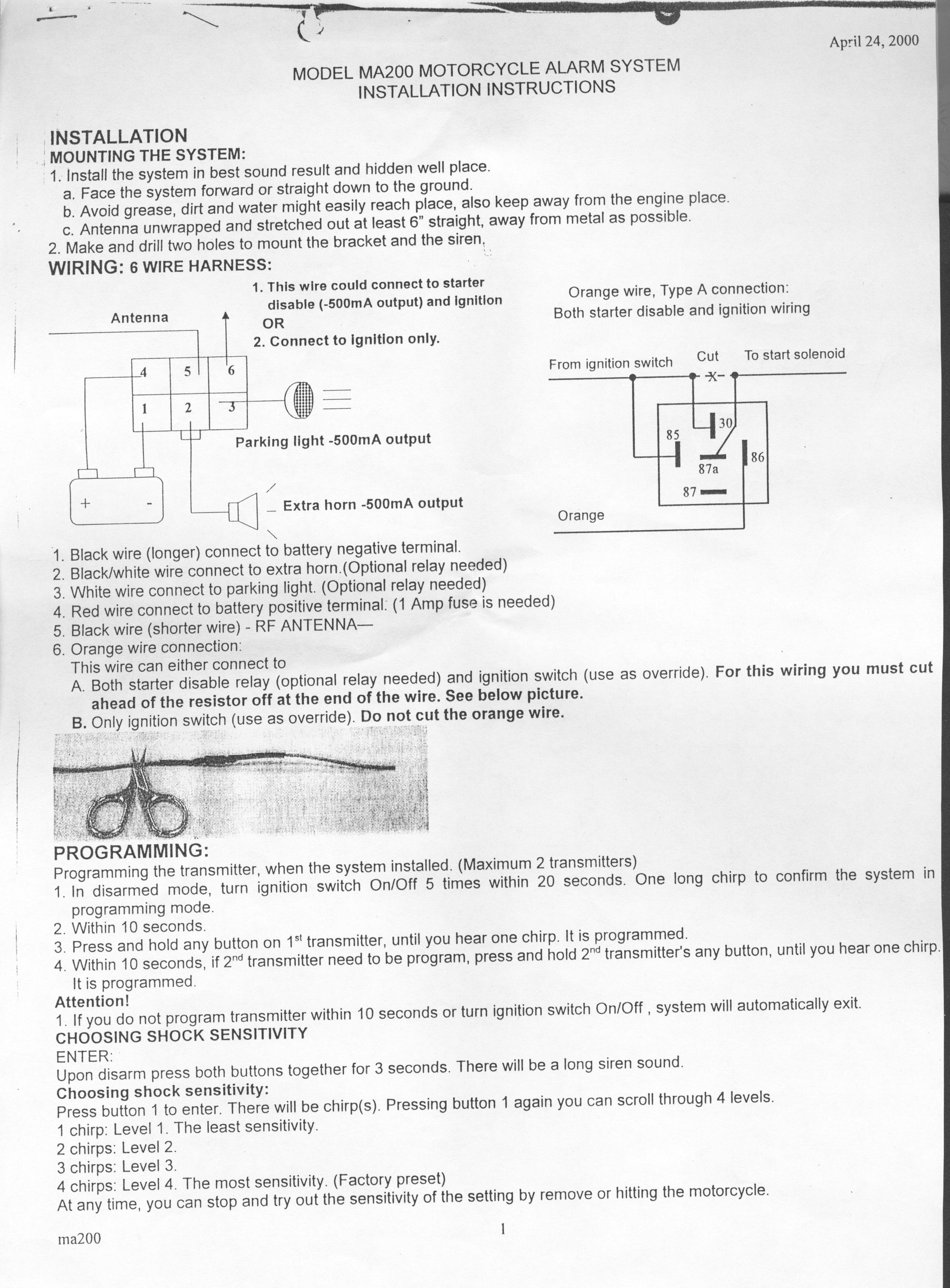 302MHz Alarm Receiver User Manual