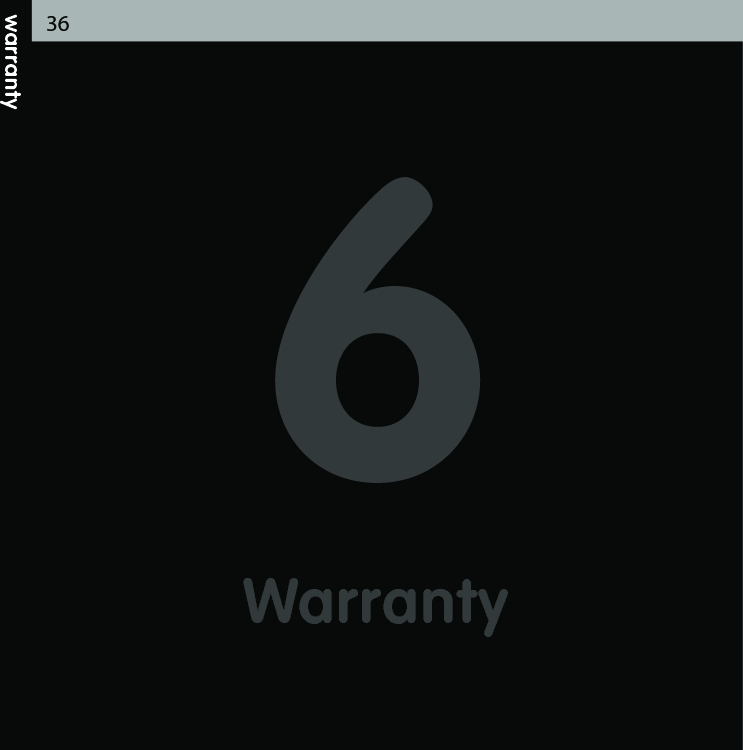 6Warrantywarranty36