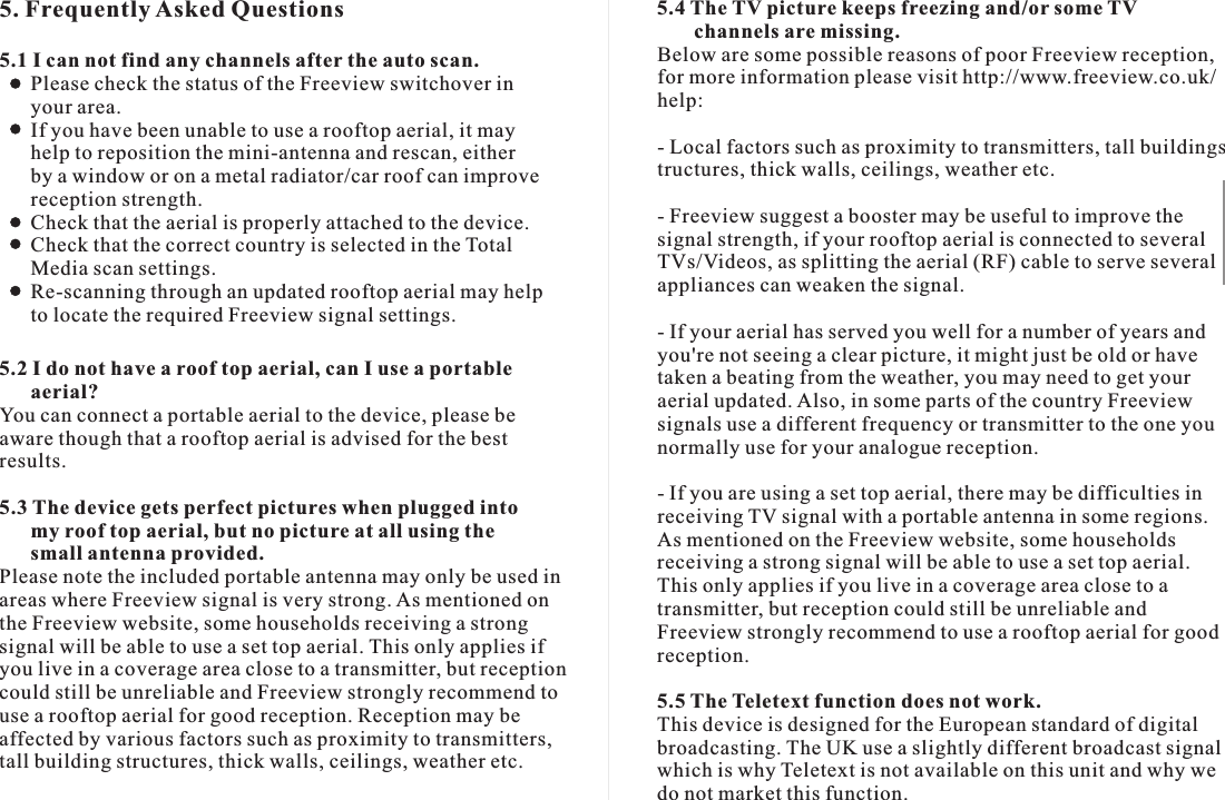 Page 10 of 12 - August T202_manual_20160908 DVB-T202 EN