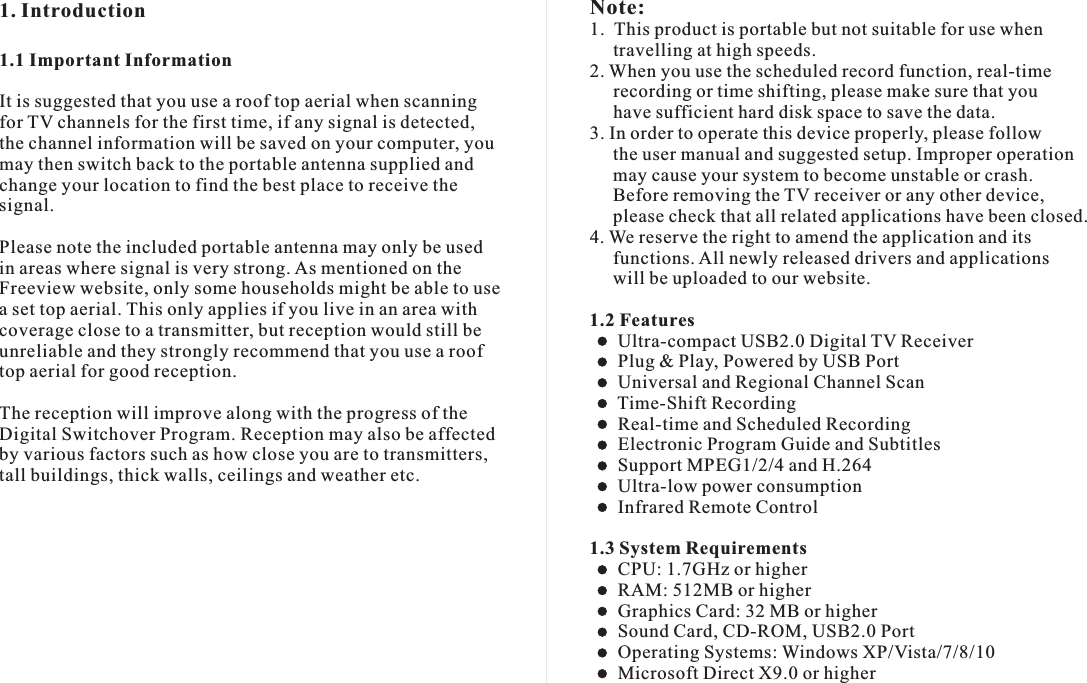 Page 3 of 12 - August T202_manual_20160908 DVB-T202 EN