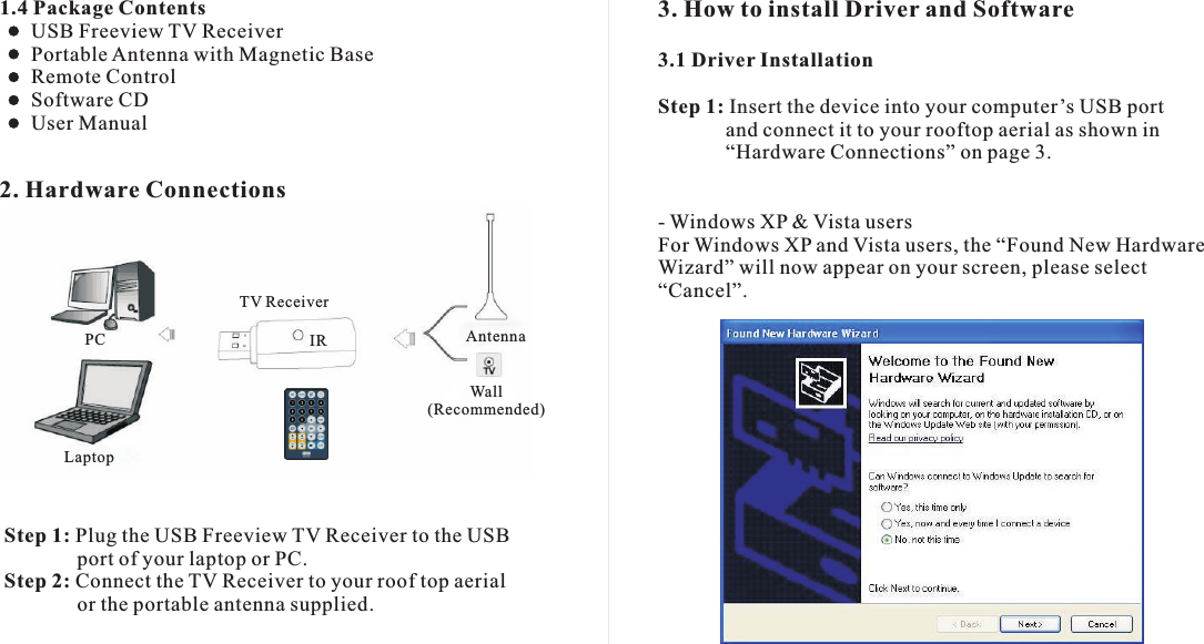 Page 4 of 12 - August T202_manual_20160908 DVB-T202 EN
