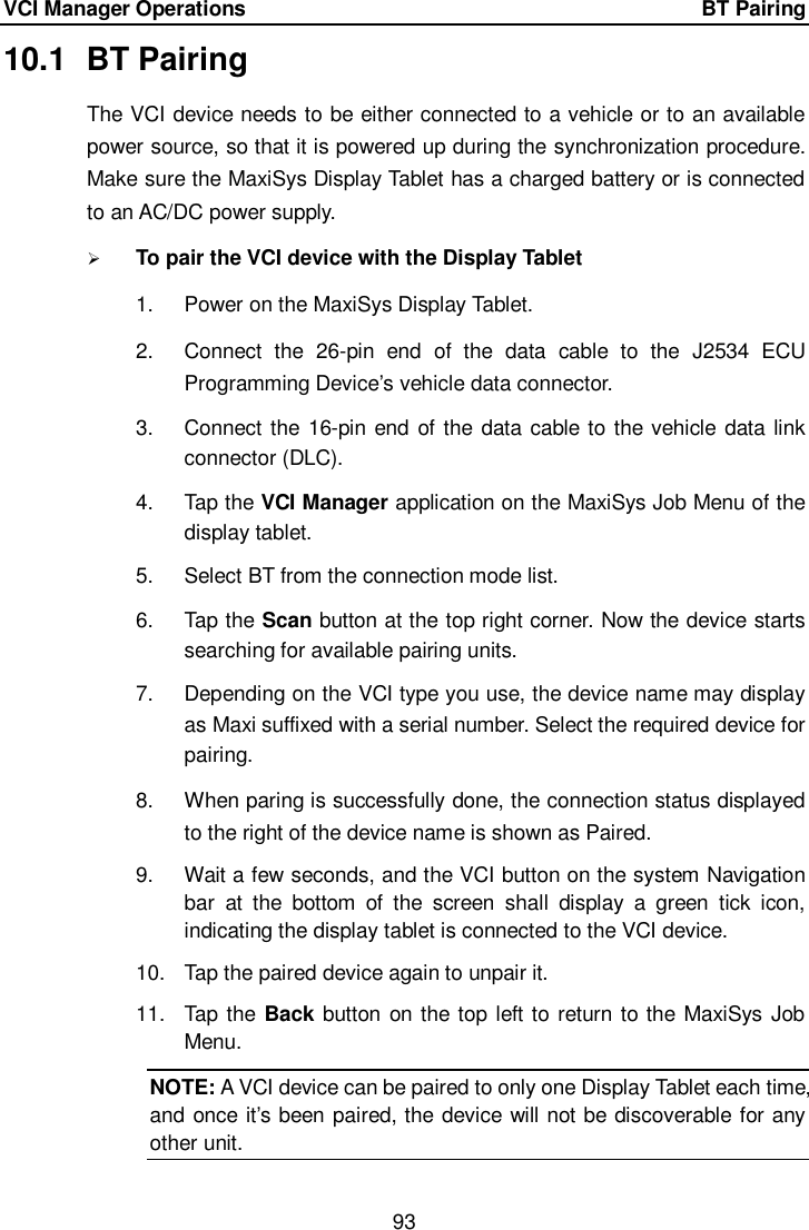 Page 100 of Autel Intelligent Tech MAXISYSELITE2 AUTOMOTIVE DIAGNOSTIC & ANALYSIS SYSTEM User Manual 