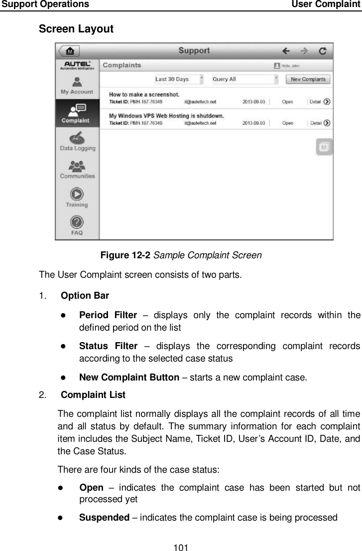 Page 108 of Autel Intelligent Tech MAXISYSELITE2 AUTOMOTIVE DIAGNOSTIC & ANALYSIS SYSTEM User Manual 