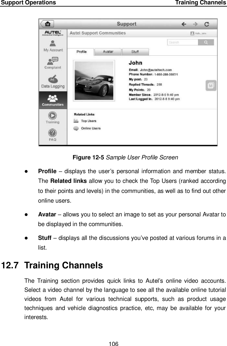 Page 113 of Autel Intelligent Tech MAXISYSELITE2 AUTOMOTIVE DIAGNOSTIC & ANALYSIS SYSTEM User Manual 