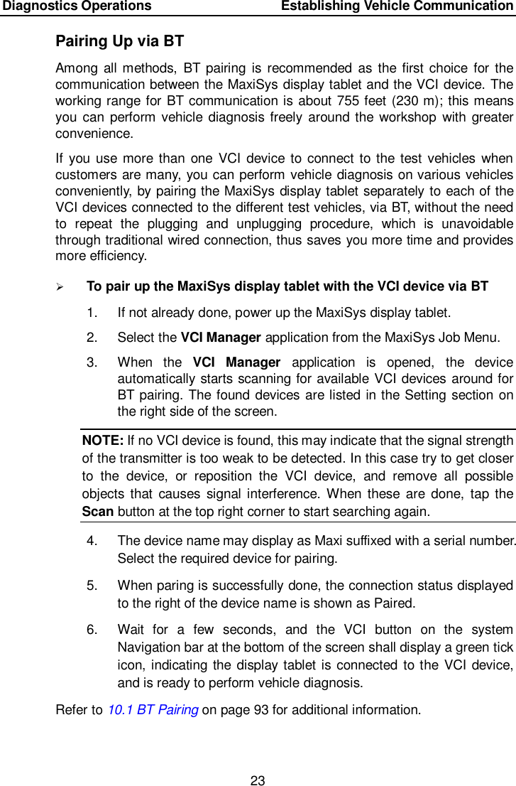 Page 30 of Autel Intelligent Tech MAXISYSELITE2 AUTOMOTIVE DIAGNOSTIC & ANALYSIS SYSTEM User Manual 