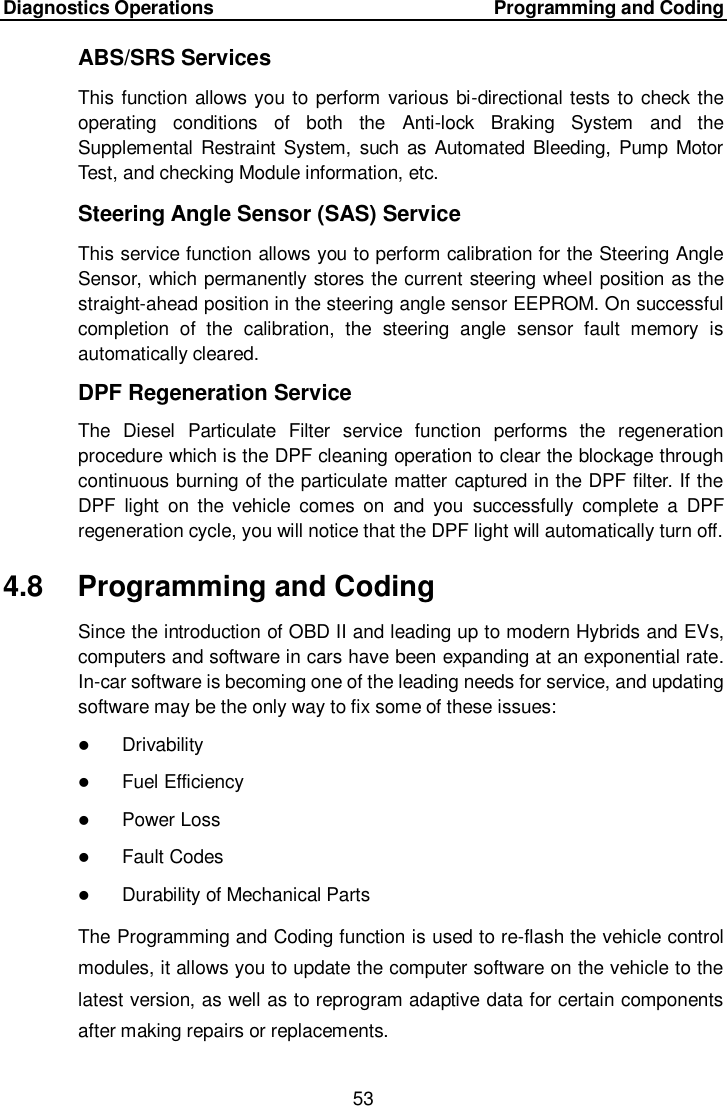 Page 60 of Autel Intelligent Tech MAXISYSELITE2 AUTOMOTIVE DIAGNOSTIC & ANALYSIS SYSTEM User Manual 