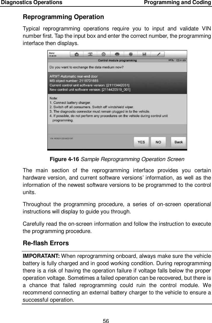 Page 63 of Autel Intelligent Tech MAXISYSELITE2 AUTOMOTIVE DIAGNOSTIC & ANALYSIS SYSTEM User Manual 