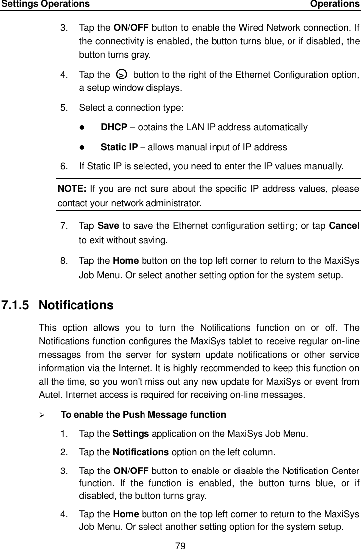 Page 86 of Autel Intelligent Tech MAXISYSELITE2 AUTOMOTIVE DIAGNOSTIC & ANALYSIS SYSTEM User Manual 