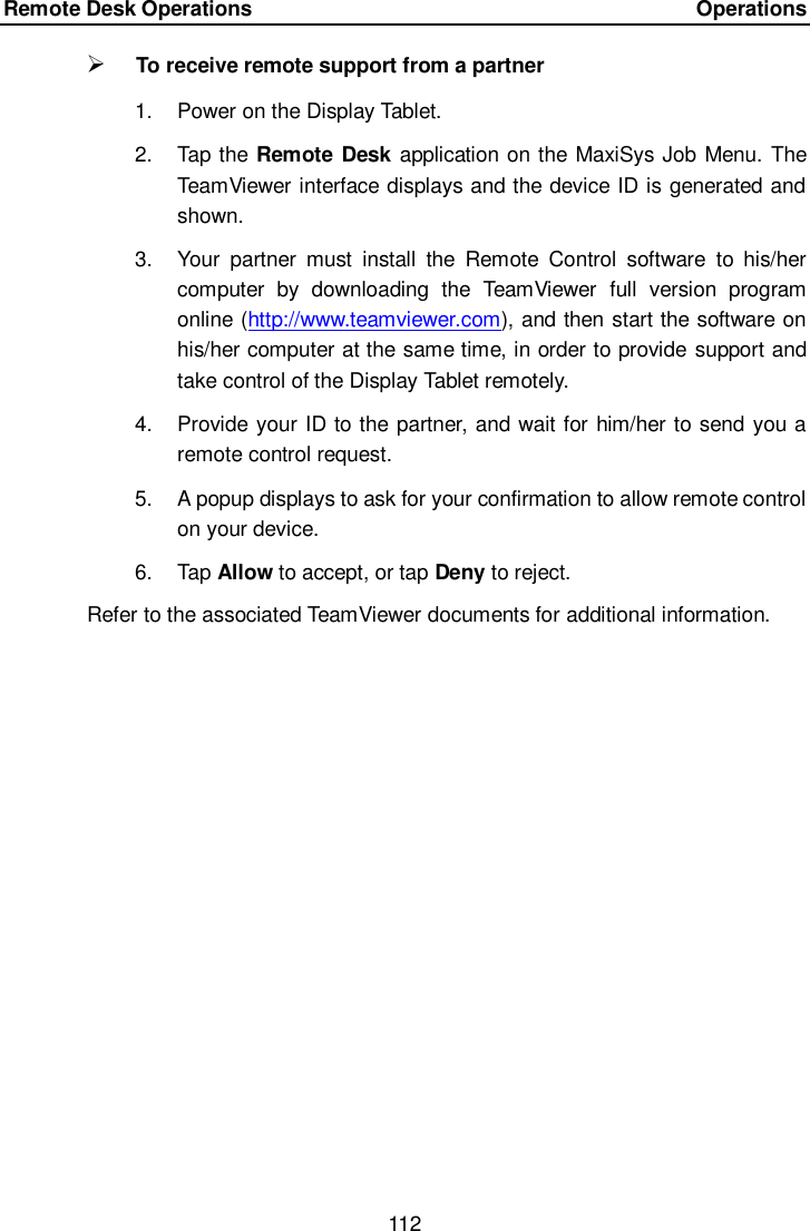 Page 119 of Autel Intelligent Tech MAXISYSMY906BT AUTOMOTIVE DIAGNOSTIC & ANALYSIS SYSTEM User Manual 