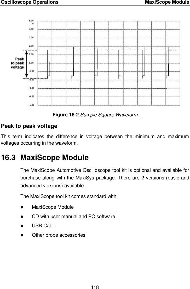 Page 125 of Autel Intelligent Tech MAXISYSMY906BT AUTOMOTIVE DIAGNOSTIC & ANALYSIS SYSTEM User Manual 