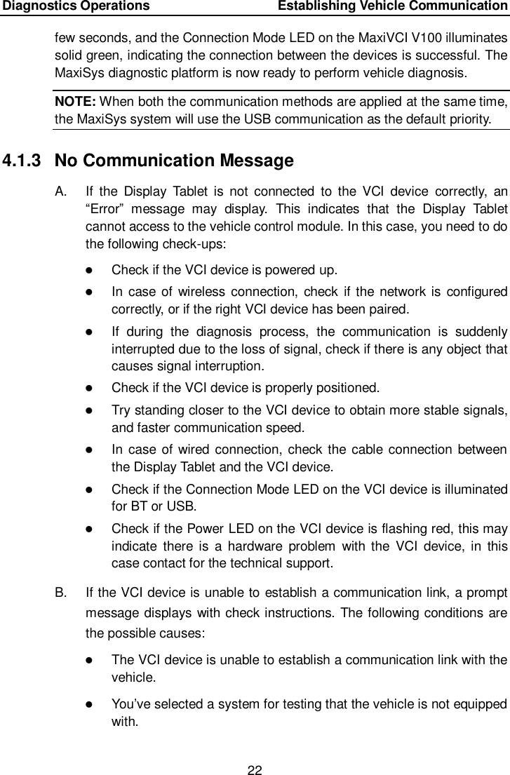 Page 29 of Autel Intelligent Tech MAXISYSMY906BT AUTOMOTIVE DIAGNOSTIC & ANALYSIS SYSTEM User Manual 