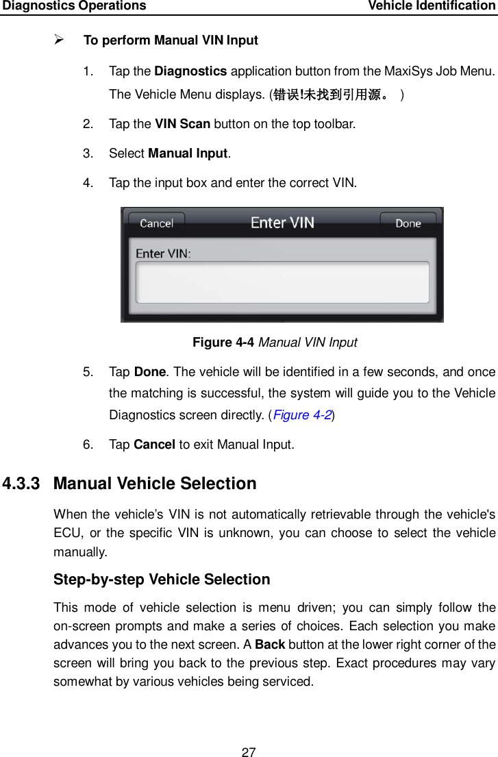 Page 34 of Autel Intelligent Tech MAXISYSMY906BT AUTOMOTIVE DIAGNOSTIC & ANALYSIS SYSTEM User Manual 