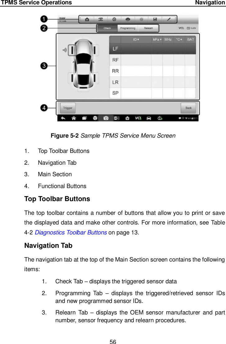 Page 63 of Autel Intelligent Tech MAXISYSMY906BT AUTOMOTIVE DIAGNOSTIC & ANALYSIS SYSTEM User Manual 