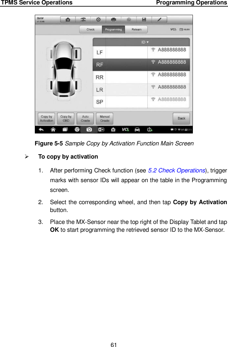 Page 68 of Autel Intelligent Tech MAXISYSMY906BT AUTOMOTIVE DIAGNOSTIC & ANALYSIS SYSTEM User Manual 
