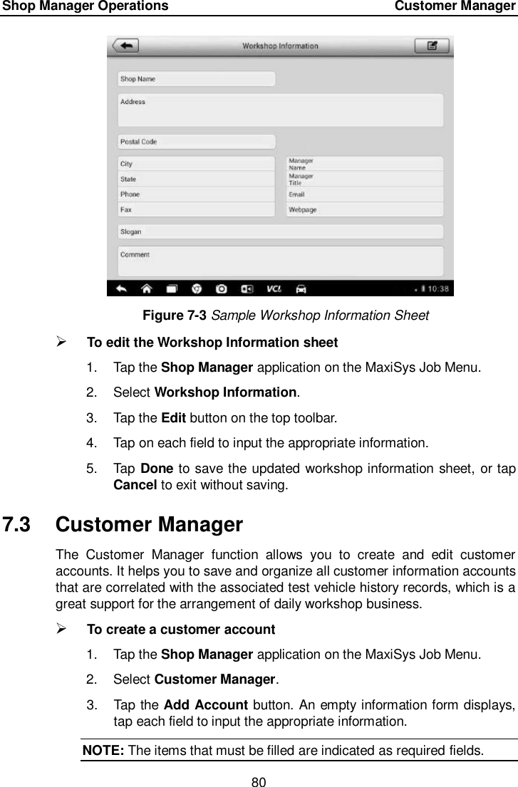 Page 87 of Autel Intelligent Tech MAXISYSMY906BT AUTOMOTIVE DIAGNOSTIC & ANALYSIS SYSTEM User Manual 