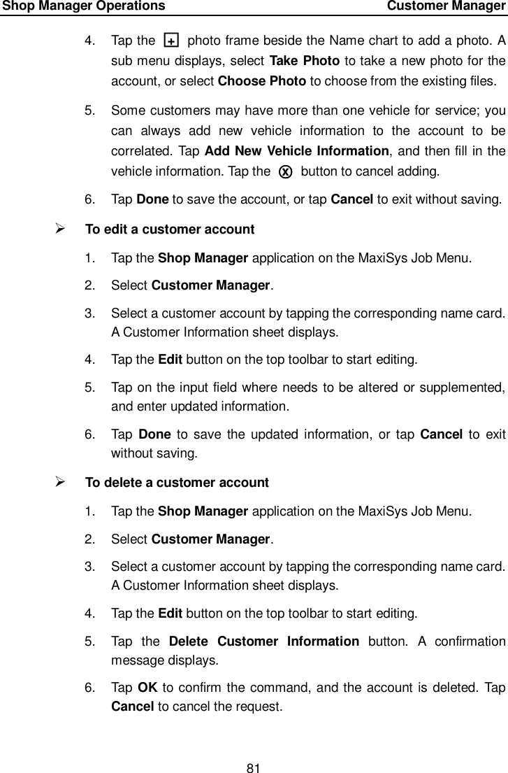 Page 88 of Autel Intelligent Tech MAXISYSMY906BT AUTOMOTIVE DIAGNOSTIC & ANALYSIS SYSTEM User Manual 