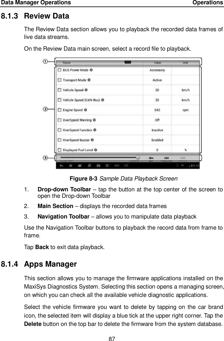 Page 94 of Autel Intelligent Tech MAXISYSMY906BT AUTOMOTIVE DIAGNOSTIC & ANALYSIS SYSTEM User Manual 