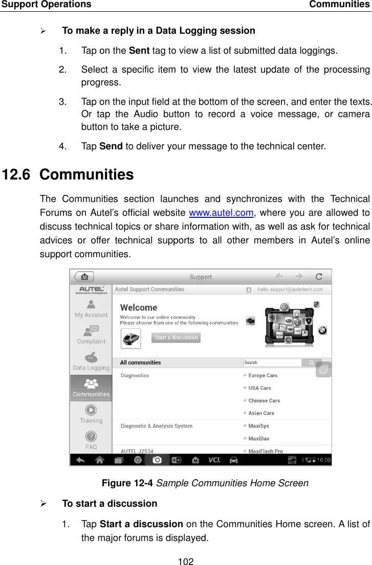 Page 109 of Autel Intelligent Tech MAXISYSMY9082 AUTOMOTIVE DIAGNOSTIC & ANALYSIS SYSTEM User Manual 