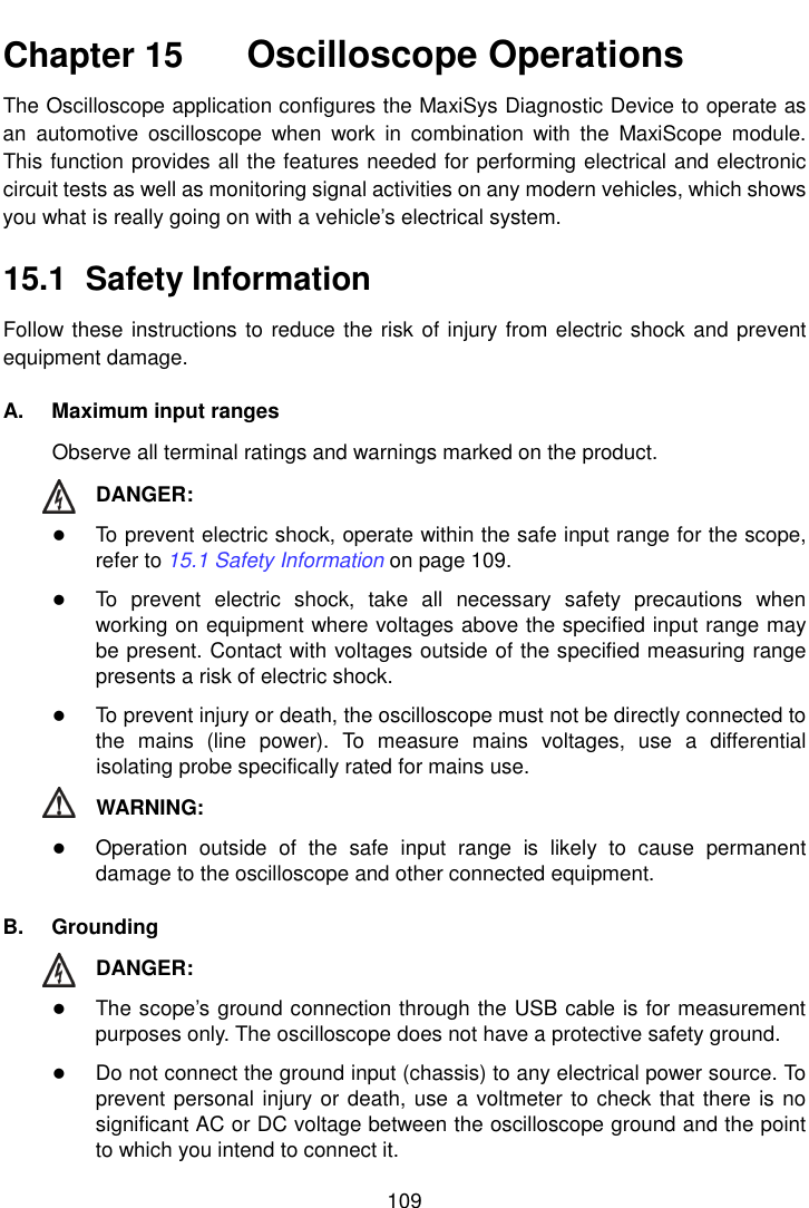 Page 116 of Autel Intelligent Tech MAXISYSMY9082 AUTOMOTIVE DIAGNOSTIC & ANALYSIS SYSTEM User Manual 