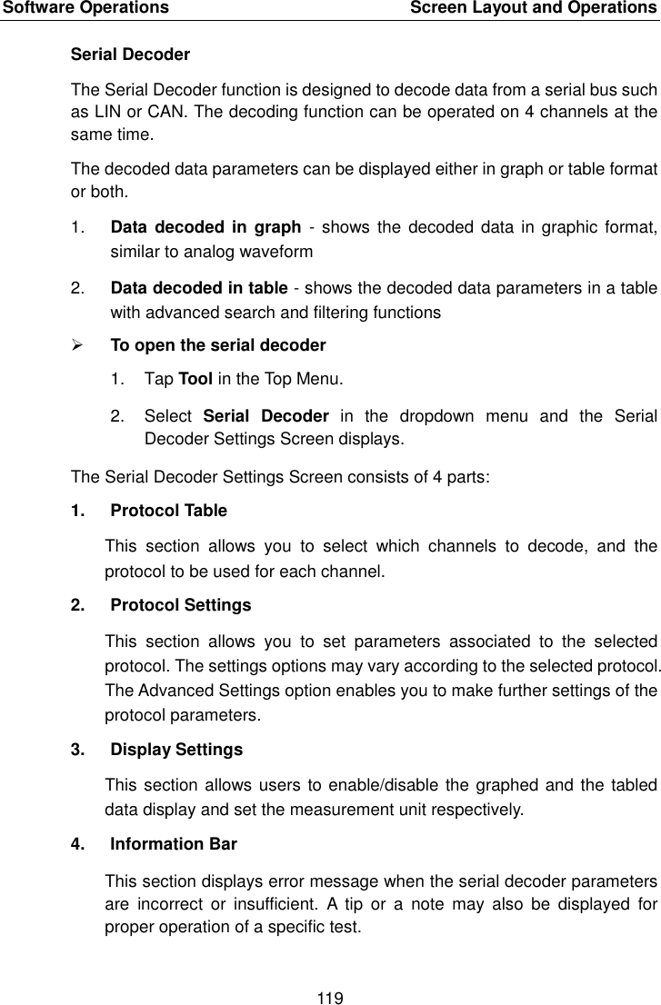Page 126 of Autel Intelligent Tech MAXISYSMY9082 AUTOMOTIVE DIAGNOSTIC & ANALYSIS SYSTEM User Manual 
