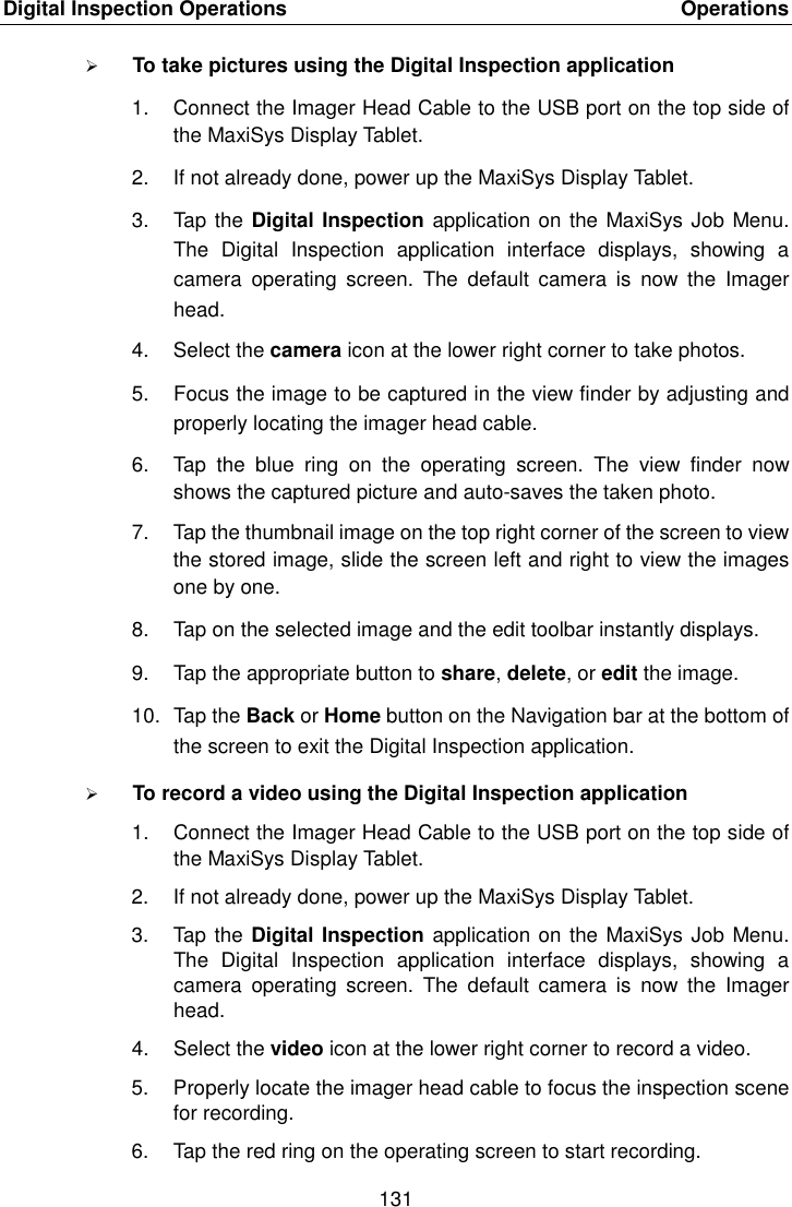 Page 138 of Autel Intelligent Tech MAXISYSMY9082 AUTOMOTIVE DIAGNOSTIC & ANALYSIS SYSTEM User Manual 