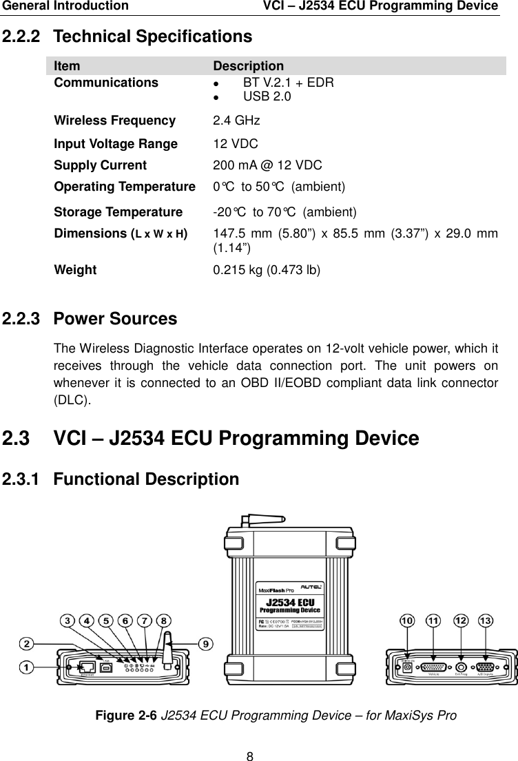 Page 15 of Autel Intelligent Tech MAXISYSMY9082 AUTOMOTIVE DIAGNOSTIC & ANALYSIS SYSTEM User Manual 