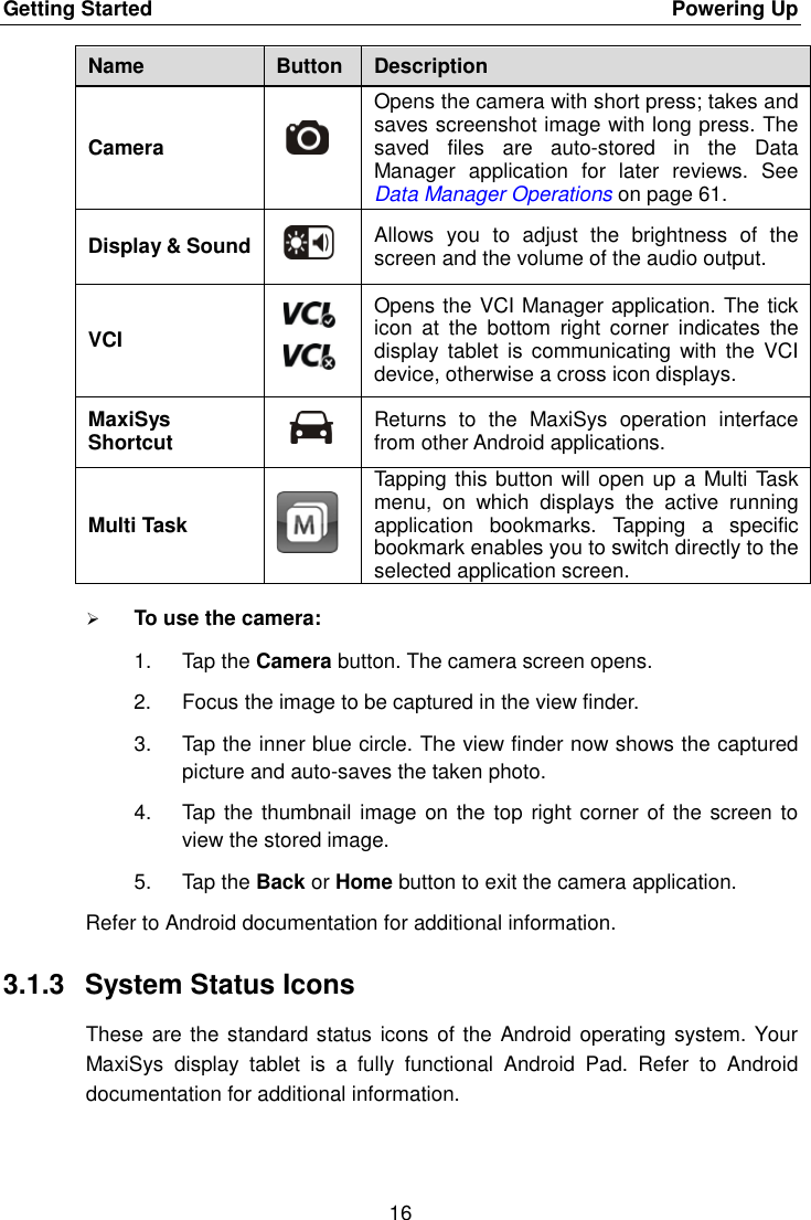Page 23 of Autel Intelligent Tech MAXISYSMY9082 AUTOMOTIVE DIAGNOSTIC & ANALYSIS SYSTEM User Manual 