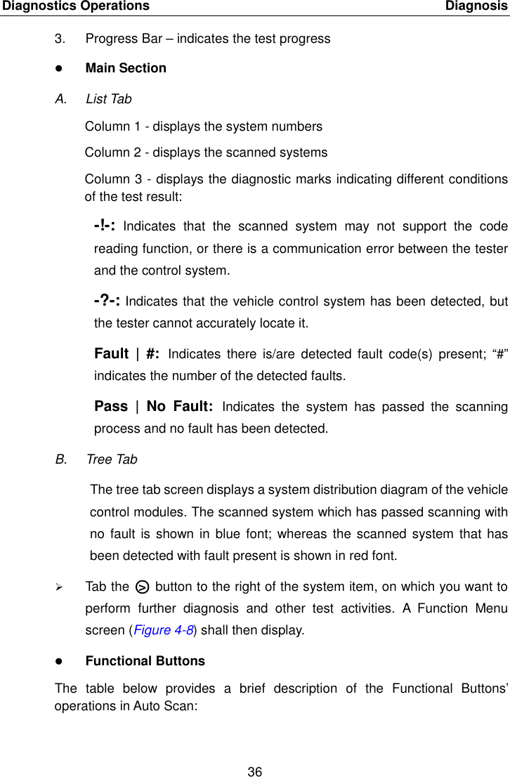 Page 43 of Autel Intelligent Tech MAXISYSMY9082 AUTOMOTIVE DIAGNOSTIC & ANALYSIS SYSTEM User Manual 