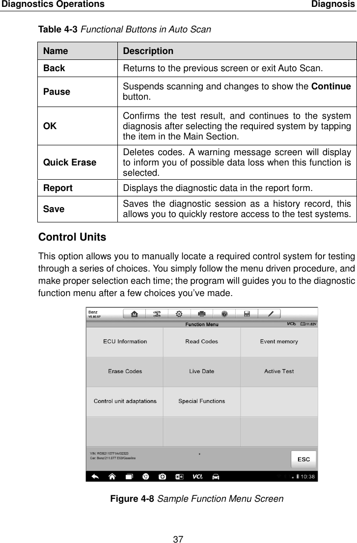 Page 44 of Autel Intelligent Tech MAXISYSMY9082 AUTOMOTIVE DIAGNOSTIC & ANALYSIS SYSTEM User Manual 