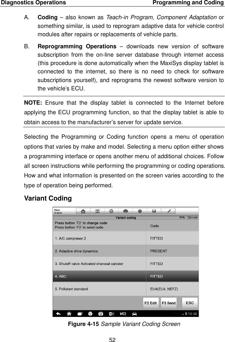 Page 59 of Autel Intelligent Tech MAXISYSMY9082 AUTOMOTIVE DIAGNOSTIC & ANALYSIS SYSTEM User Manual 