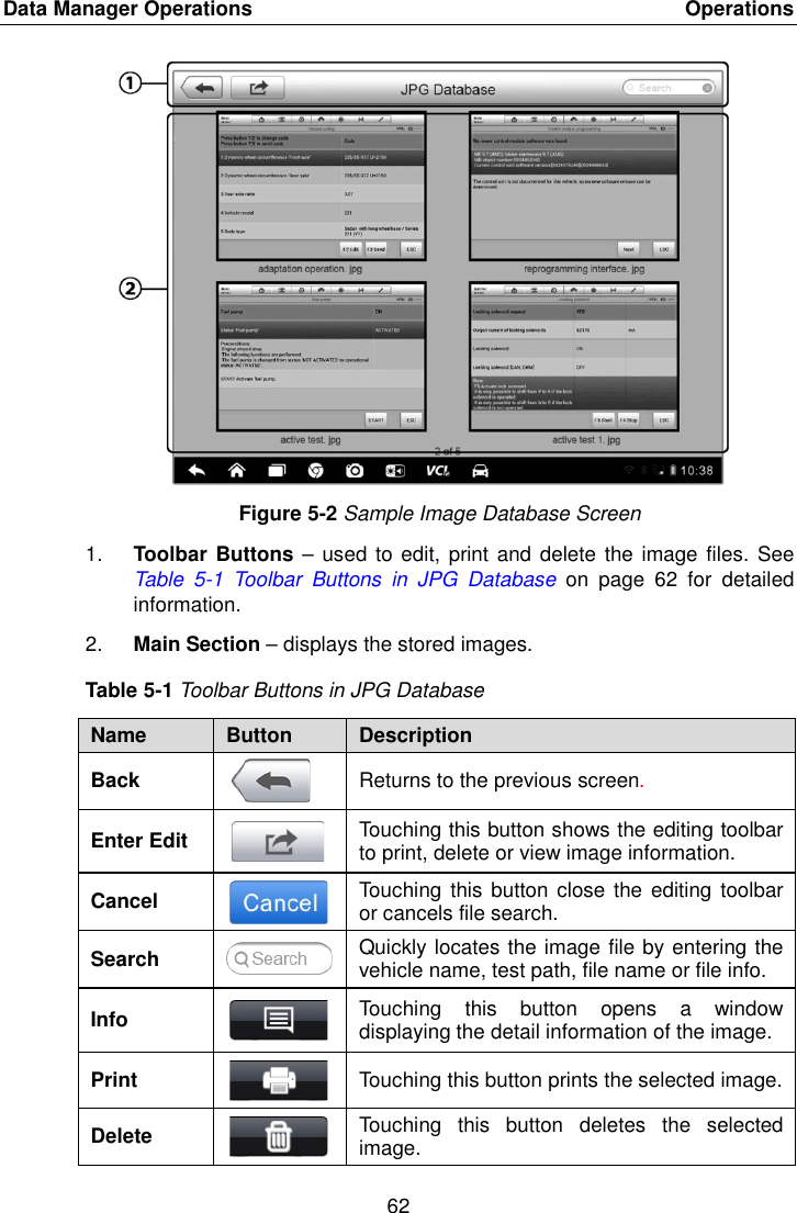 Page 69 of Autel Intelligent Tech MAXISYSMY9082 AUTOMOTIVE DIAGNOSTIC & ANALYSIS SYSTEM User Manual 