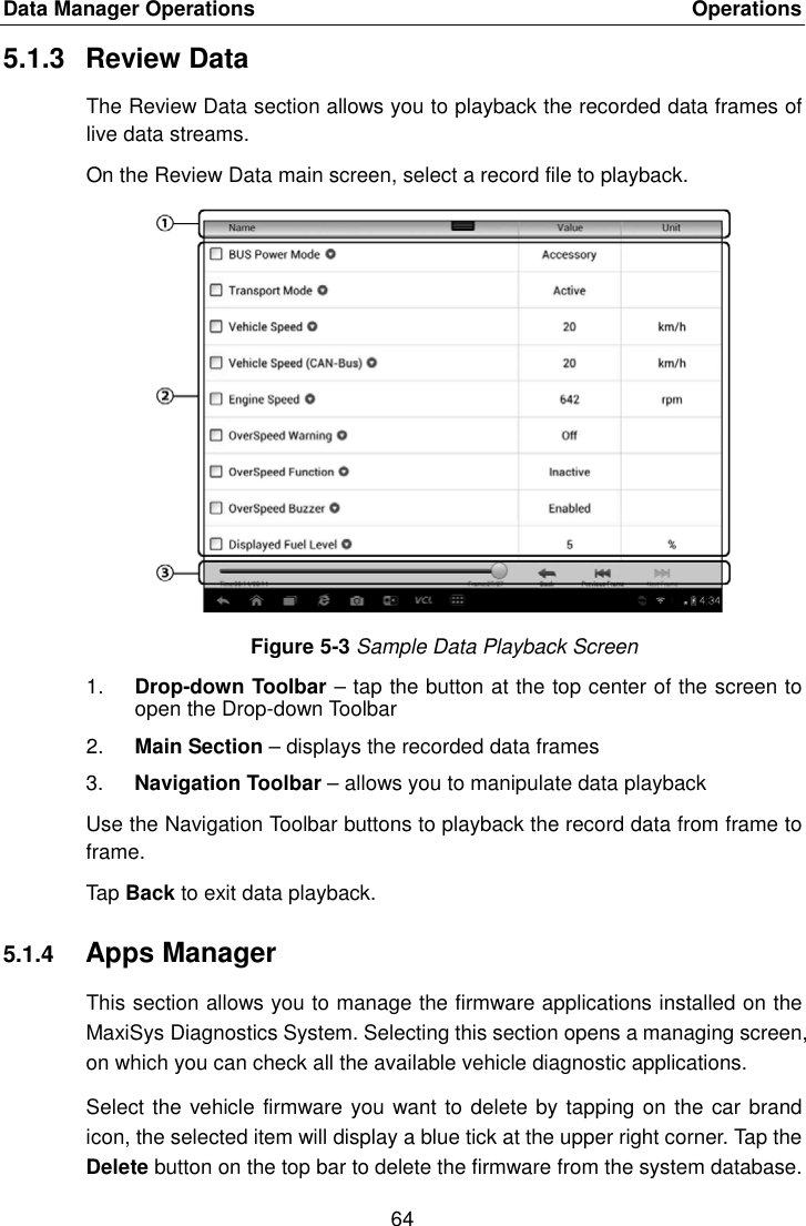 Page 71 of Autel Intelligent Tech MAXISYSMY9082 AUTOMOTIVE DIAGNOSTIC & ANALYSIS SYSTEM User Manual 