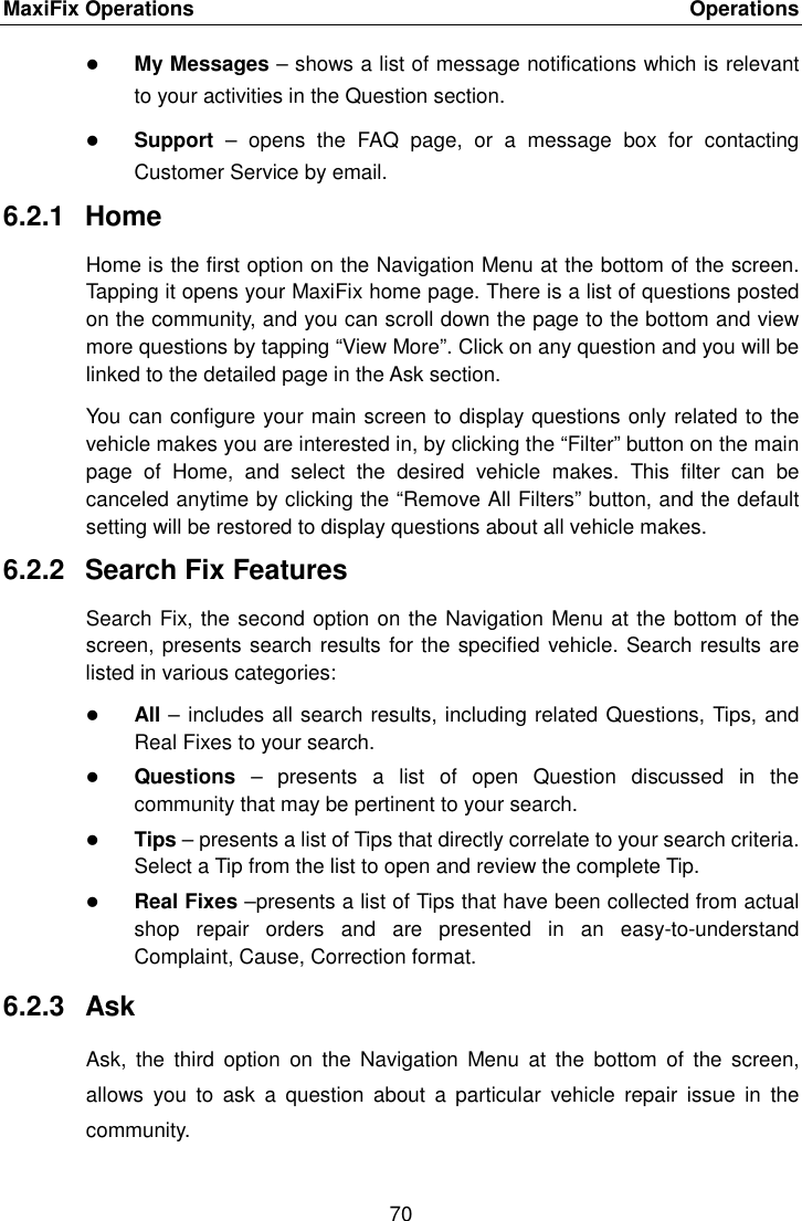 Page 77 of Autel Intelligent Tech MAXISYSMY9082 AUTOMOTIVE DIAGNOSTIC & ANALYSIS SYSTEM User Manual 