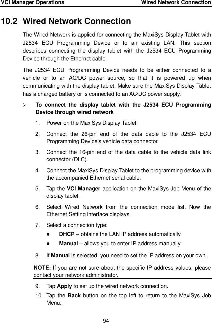 Page 101 of Autel Intelligent Technology MAXISYSELITE2 AUTOMOTIVE DIAGNOSTIC & ANALYSIS SYSTEM User Manual 