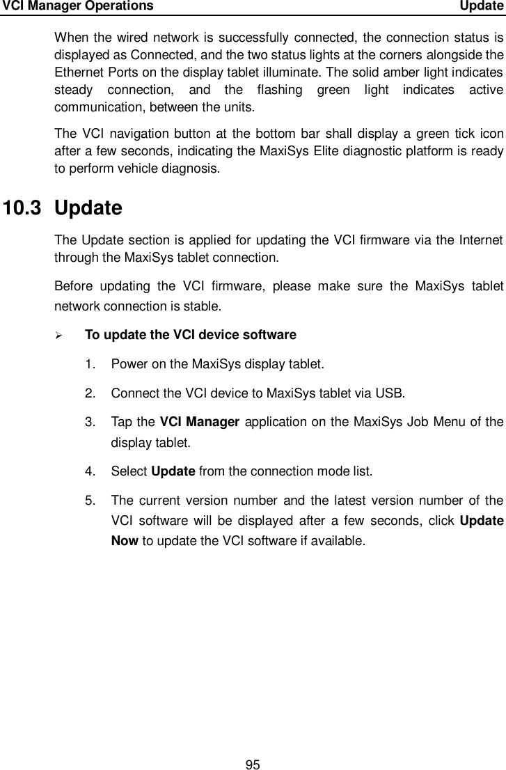 Page 102 of Autel Intelligent Technology MAXISYSELITE2 AUTOMOTIVE DIAGNOSTIC & ANALYSIS SYSTEM User Manual 