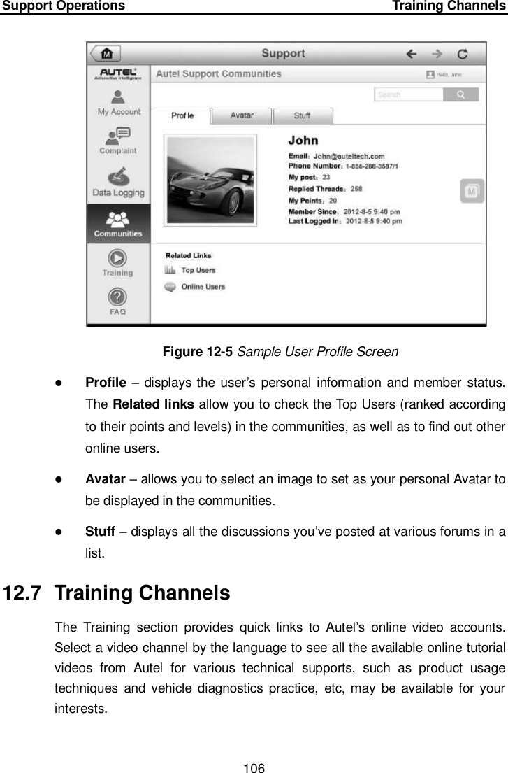 Page 113 of Autel Intelligent Technology MAXISYSELITE2 AUTOMOTIVE DIAGNOSTIC & ANALYSIS SYSTEM User Manual 
