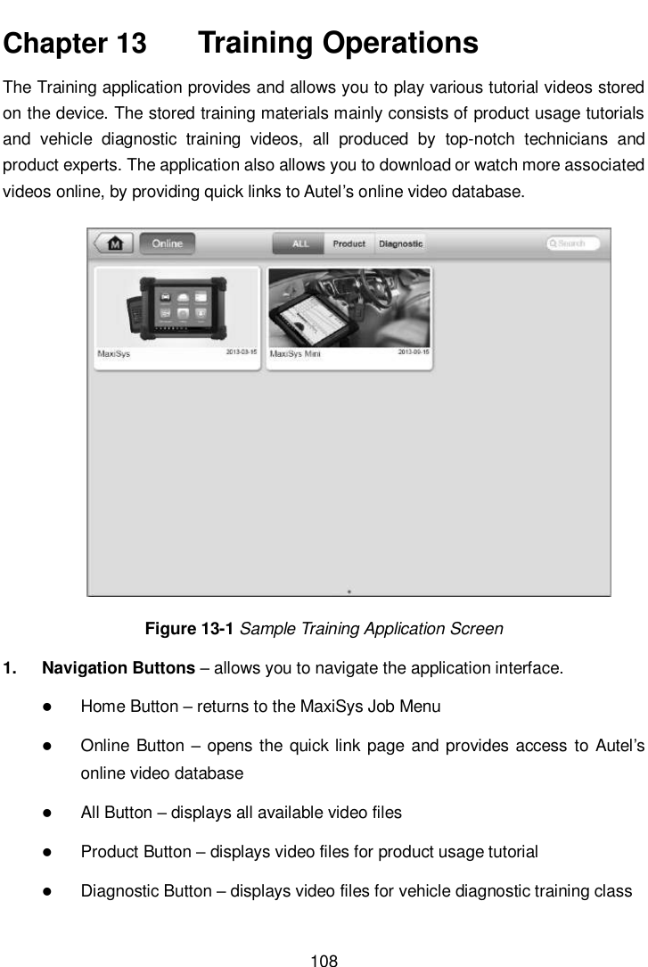 Page 115 of Autel Intelligent Technology MAXISYSELITE2 AUTOMOTIVE DIAGNOSTIC & ANALYSIS SYSTEM User Manual 