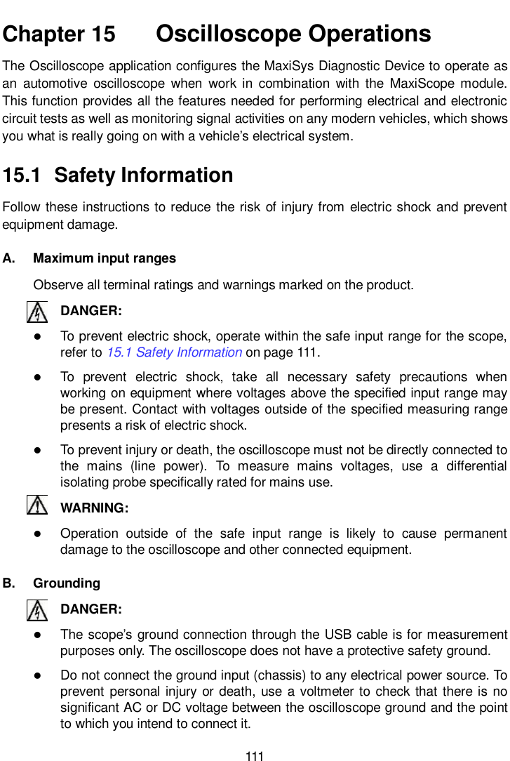 Page 118 of Autel Intelligent Technology MAXISYSELITE2 AUTOMOTIVE DIAGNOSTIC & ANALYSIS SYSTEM User Manual 