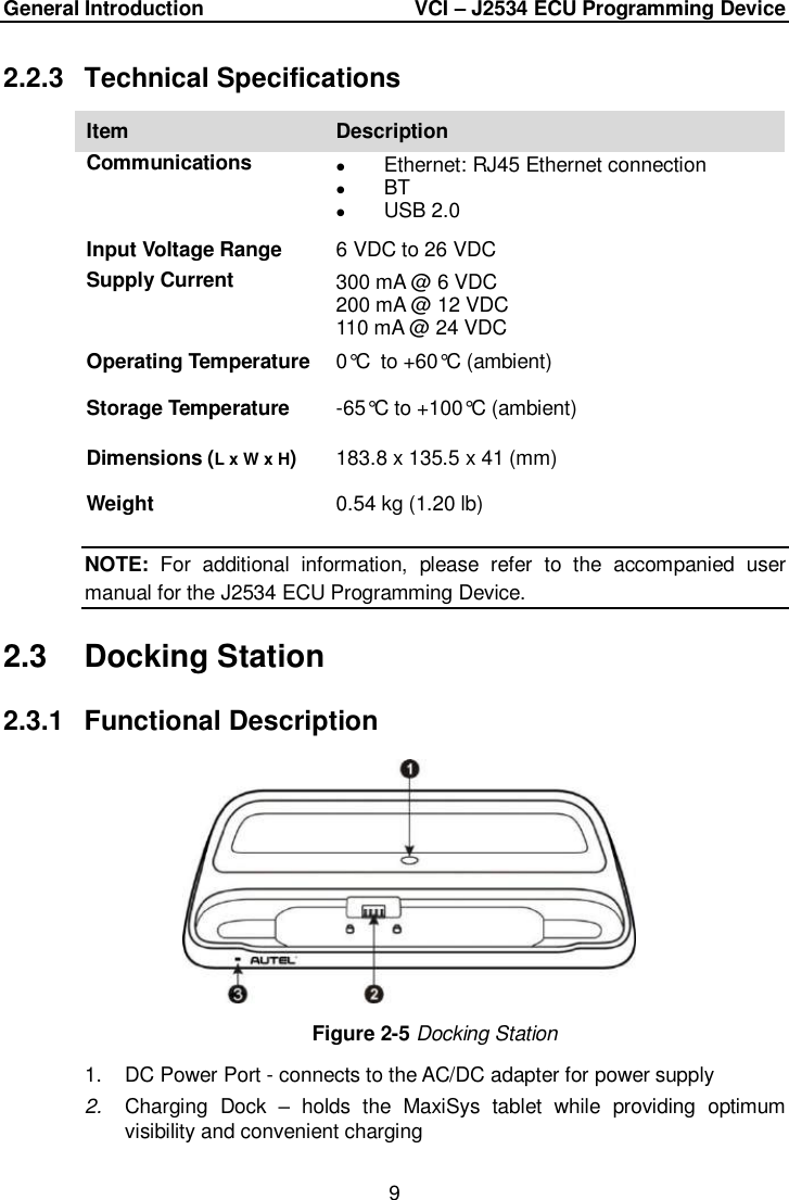 Page 16 of Autel Intelligent Technology MAXISYSELITE2 AUTOMOTIVE DIAGNOSTIC & ANALYSIS SYSTEM User Manual 