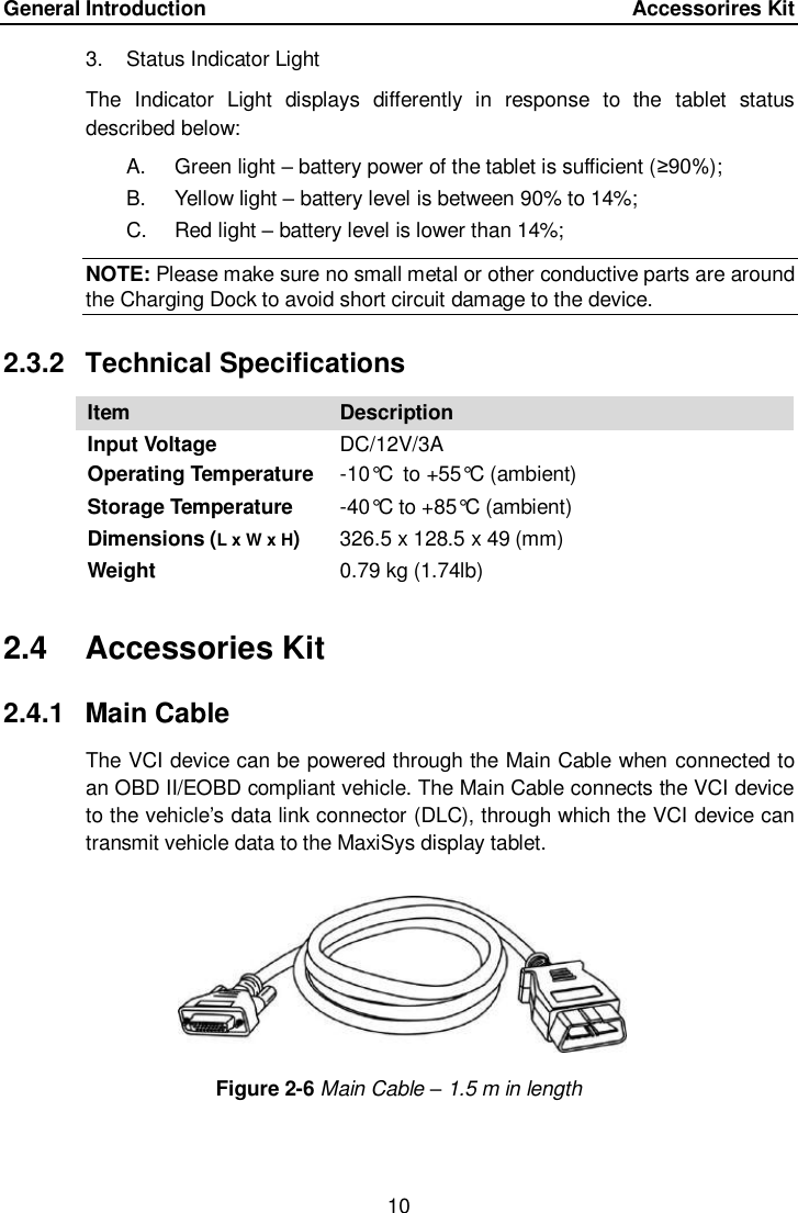 Page 17 of Autel Intelligent Technology MAXISYSELITE2 AUTOMOTIVE DIAGNOSTIC & ANALYSIS SYSTEM User Manual 