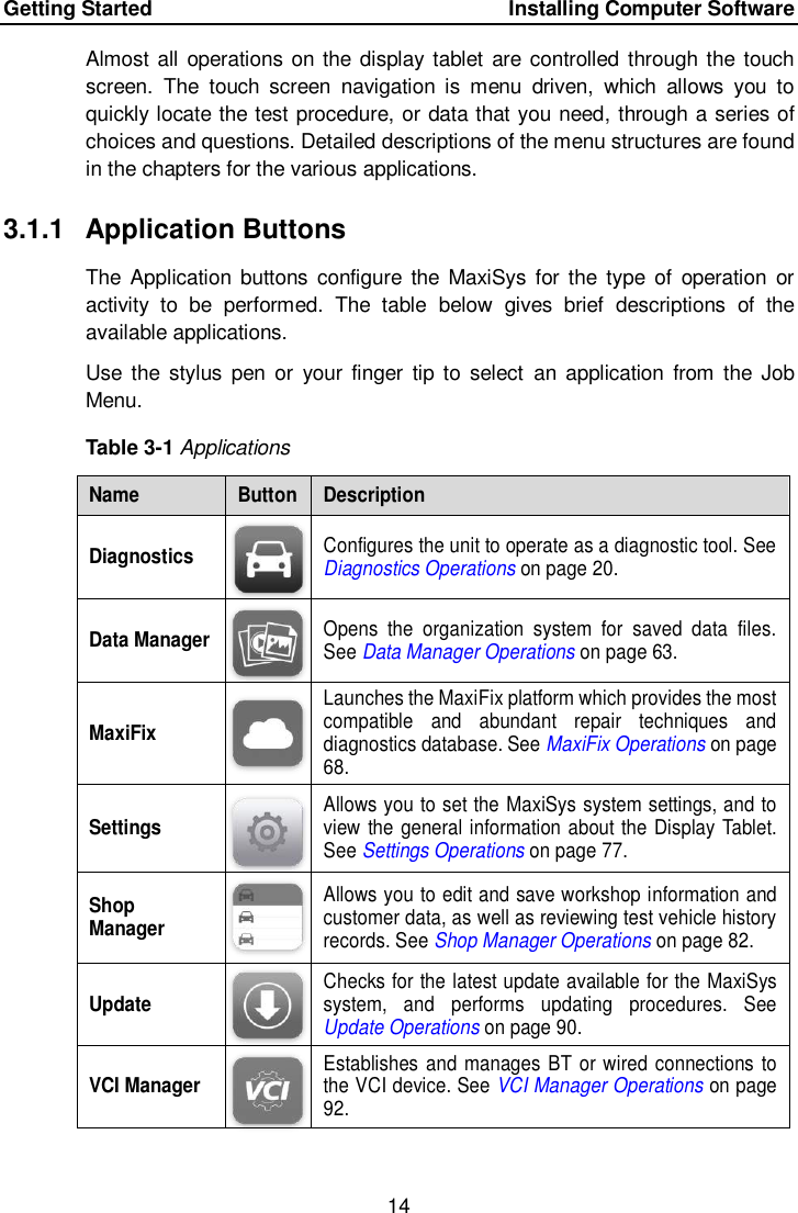 Page 21 of Autel Intelligent Technology MAXISYSELITE2 AUTOMOTIVE DIAGNOSTIC & ANALYSIS SYSTEM User Manual 