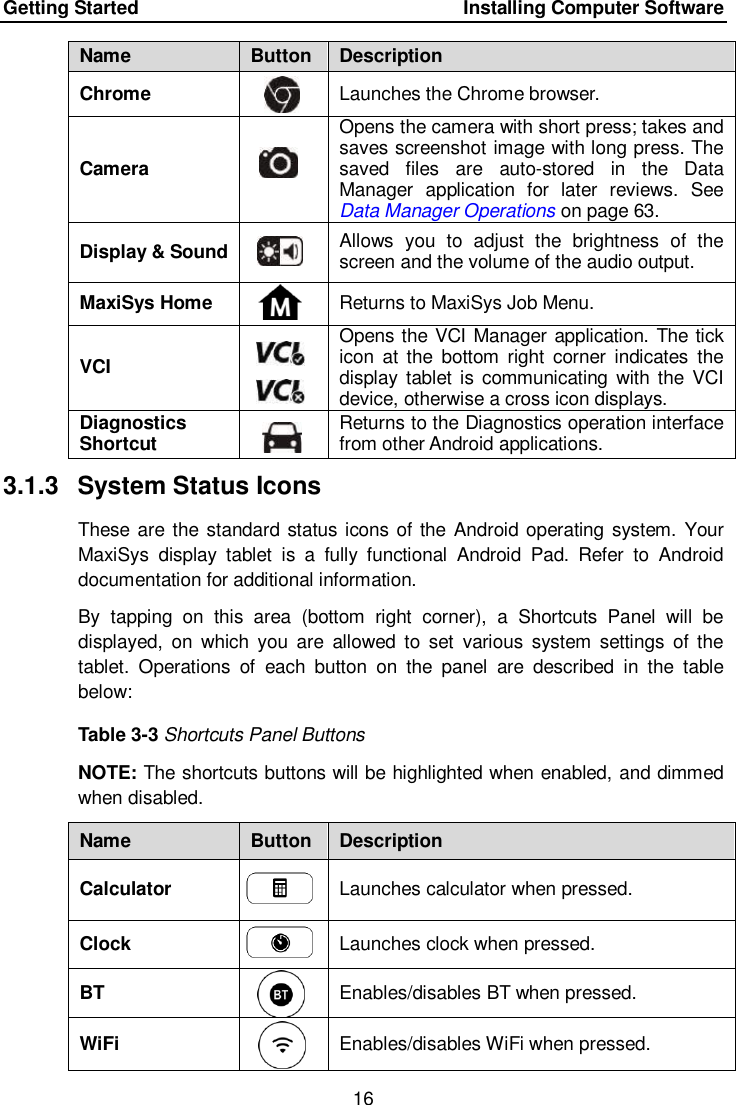 Page 23 of Autel Intelligent Technology MAXISYSELITE2 AUTOMOTIVE DIAGNOSTIC & ANALYSIS SYSTEM User Manual 