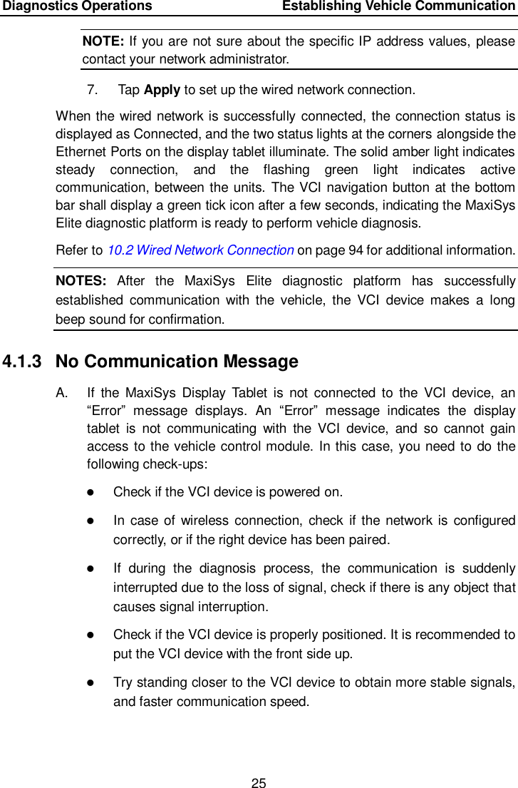 Page 32 of Autel Intelligent Technology MAXISYSELITE2 AUTOMOTIVE DIAGNOSTIC & ANALYSIS SYSTEM User Manual 